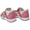 Kép 3/4 - Asso Kislány Bőrszandál - Rózsaszín / Fehér 25-30