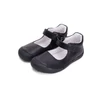 Kép 6/7 - D.D.Step Barefoot Bőr Kislány Pántos Cipő - Fekete 26-31