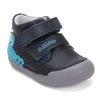Kép 4/6 - DDStep Első Lépés Fiú Bőrcipő - Sötétkék/Dínó (20-25)
