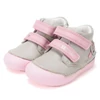 Kép 6/7 - D.D.Step Kislány Elsőlépés Cipő - Szürke/Rózsaszín Szíves (20-25)
