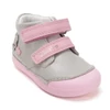 Kép 7/7 - D.D.Step Kislány Elsőlépés Cipő - Szürke/Rózsaszín Szíves (20-25)