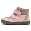 Kép 1/6 - Baby Pink (rózsaszín) D.D.Step lány bőrcipő magasított szárral és tépőzárral
