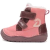 Kép 2/7 - DDStep Téli Lány Bőrbakancs - Rózsaszín/Bordó 26-31 (26)