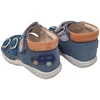 Kép 3/4 - Linea Kisfiú Bőr Szandál - Sötétkék / Autó rátéttel 21-30