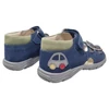 Kép 4/5 - Linea Kisfiú Bőrszandál Autóval - Kék 19-30 (19)