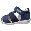 Kép 1/4 - Sötétkék Primigi kisfiú zárt orrú szandál tépőzárral és fehér rugalmas talppal