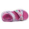 Kép 2/7 - Skechers 303045L-LVMT csillogó lány sportszandál (27-33) 28-as méret