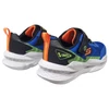 Kép 3/6 - Skechers Meteor-Lights 2.0 Kisfiú Világító Sportcipő - Kék / Zöld / Narancs (24-33)