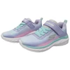 Kép 2/4 - Skechers Mosógépben Mosható Lány Sportcipő - Levendula / Menta / Rózsaszín 30-35