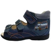 Kép 5/5 - Szamos Kisfiú Supinált Szandál - Busz hímzéssel - Sötétkék (21-30)