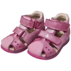 Kép 2/5 - Szamos Kislány Bőr Szandál - Pink / Fuxia / Hímzett csiga díszítéssel 19-24