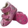Kép 5/5 - Szamos Kislány Bőr Szandál - Pink / Fuxia / Hímzett csiga díszítéssel 19-24