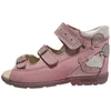 Kép 2/6 - Szamos Kislány Supinált Szandál - Csigás - Pink / Ezüst (31-35)