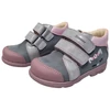 Kép 2/4 - Szamos Lány Supinált Bőr Cipő - Szürke/Pink 25-35 (25)