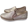 Kép 3/3 - Szamos Női Bőr Slip-on Félcipő - Csillogó Pezsgő / Gold 40