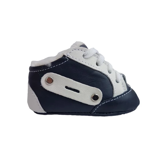 Maus téli babacipő, kocsicipő virágos