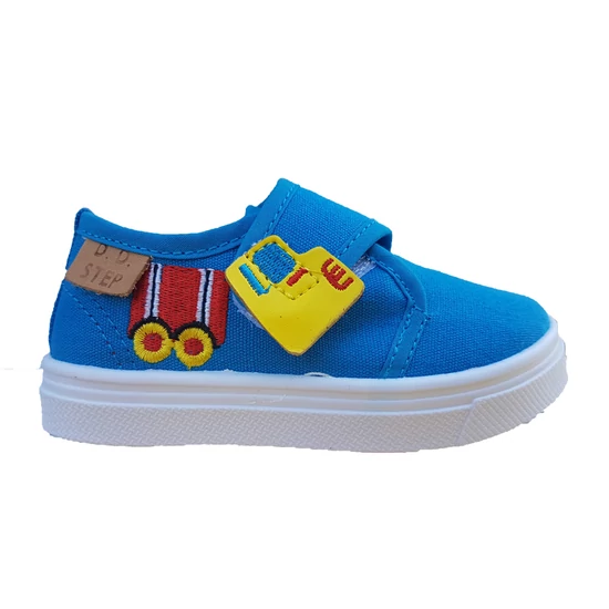 Teherautós DD Step fiú vászoncipő