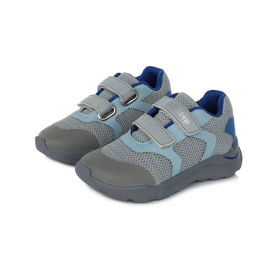 Szürke, habkönnyű, vízlepergetős edzőcipő