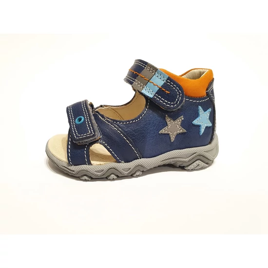 Linea csillagos kék szandál