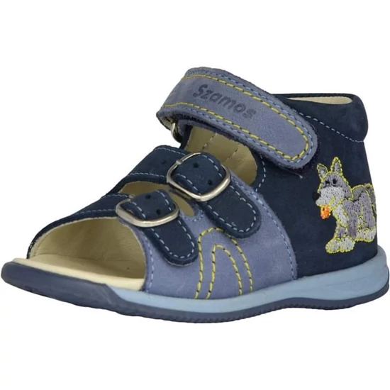 Szamos fiú kutyusos gyerek szandál