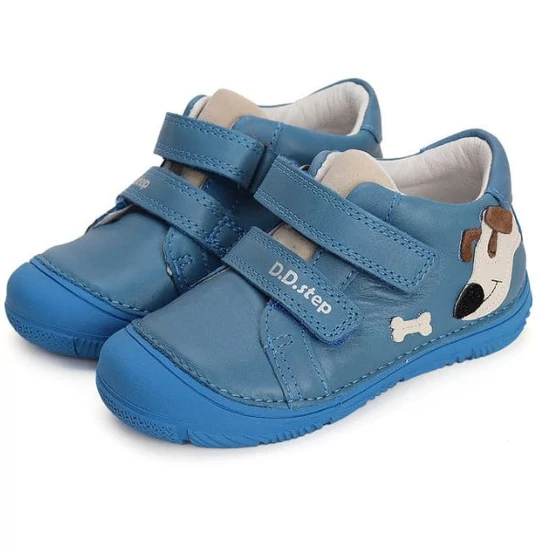 D.D.Step kisfiú cipő 28-as méret kutyás mintával-S082-41792