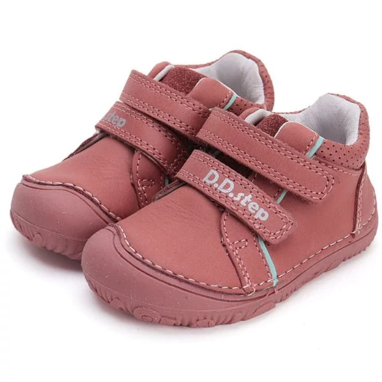 D.D.Step tépőzáras Barefoot kislány mályvaszín cipő 26-31-S073-42466B