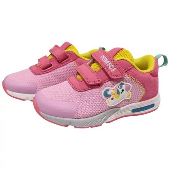 Primigi tépőzáras rózsaszín kislány ledes sportcipő 22-27-7950500