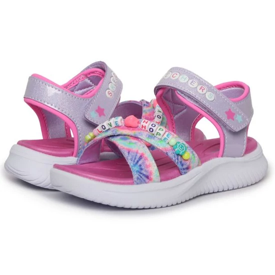 Skechers 303045L-LVMT habkönnyű lány sportcipő (27-33)