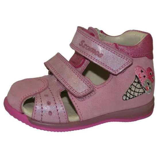 Szamos 4395-50492 tépőzáras lány szandál