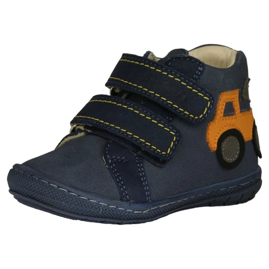 Szamos kisfiú cipő kék színben, autós mintával, 1853-10821