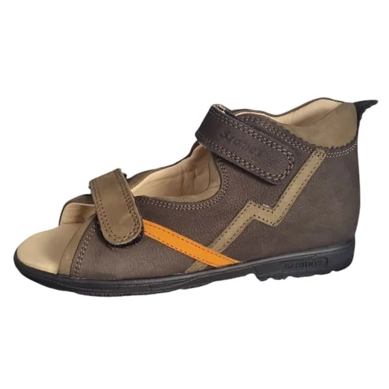 Szamos supinált fiú barna szandál 25-35-4413-20709