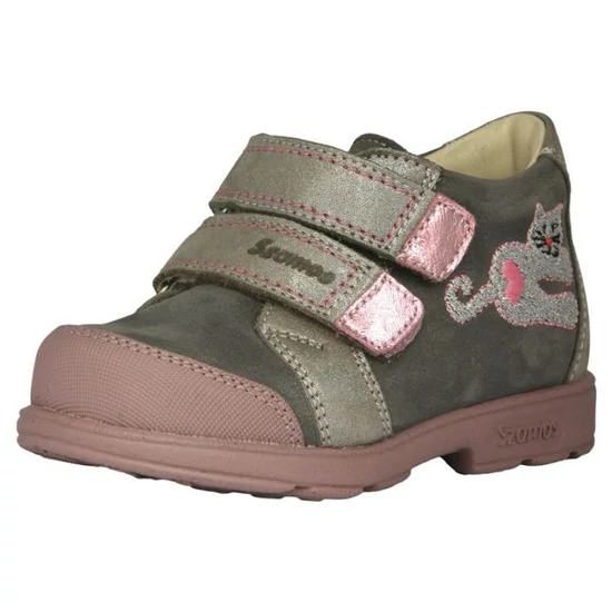 Szamos supinált cicás kislány bőr cipő 25-30-1839-40749