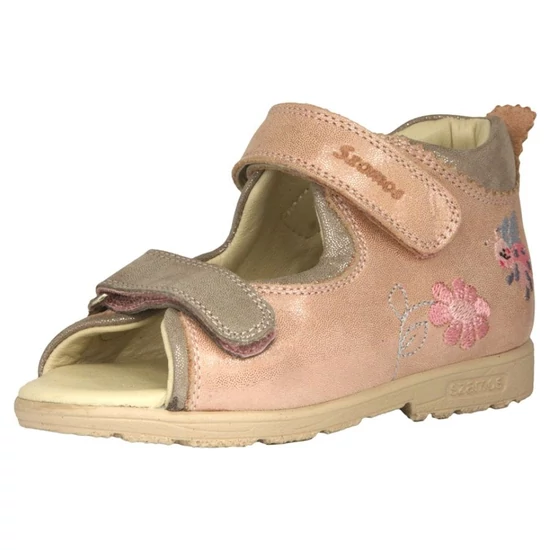 Szamos supinált lány szandál 4409-407692 – bőr, dupla tépőzáras