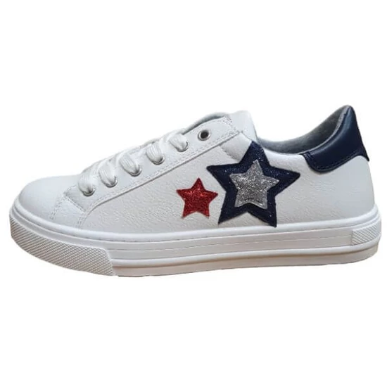TOMMY HILFIGER lány sneaker cipő, belső oldalán cipzáras