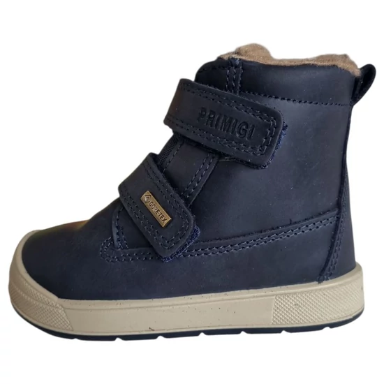 Sötétkék Primigi GORE-TEX fiú téli bakancs meleg bundás béléssel