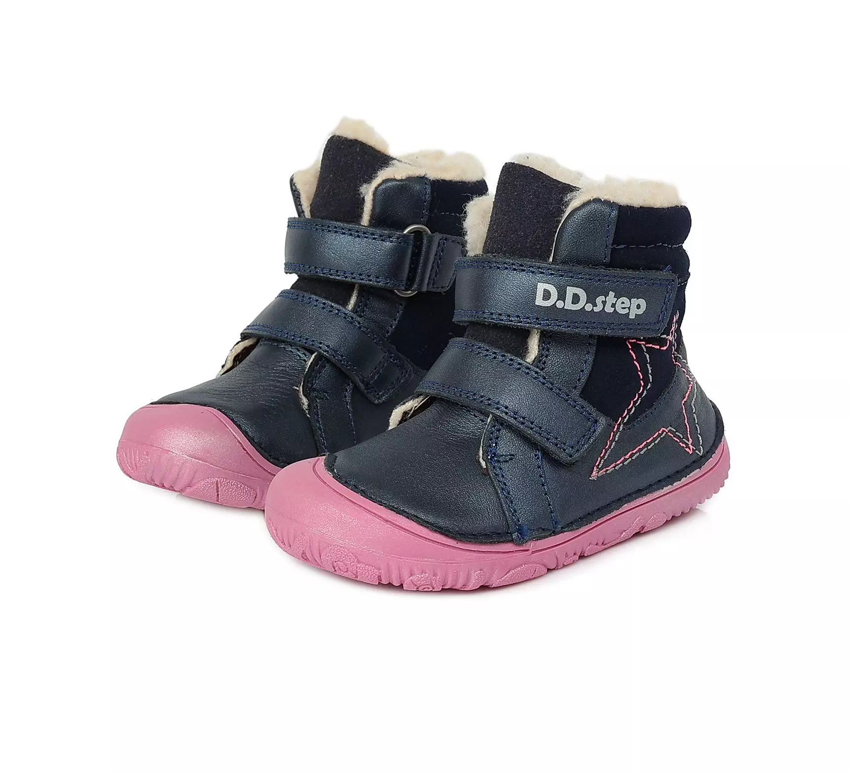 D.D.Step W073-688B Barefoot téli lány cipő 20